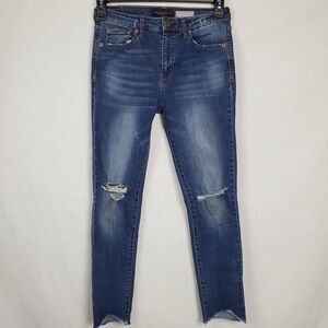 Aeropostale 6 High Waisted Crop Legging Jean